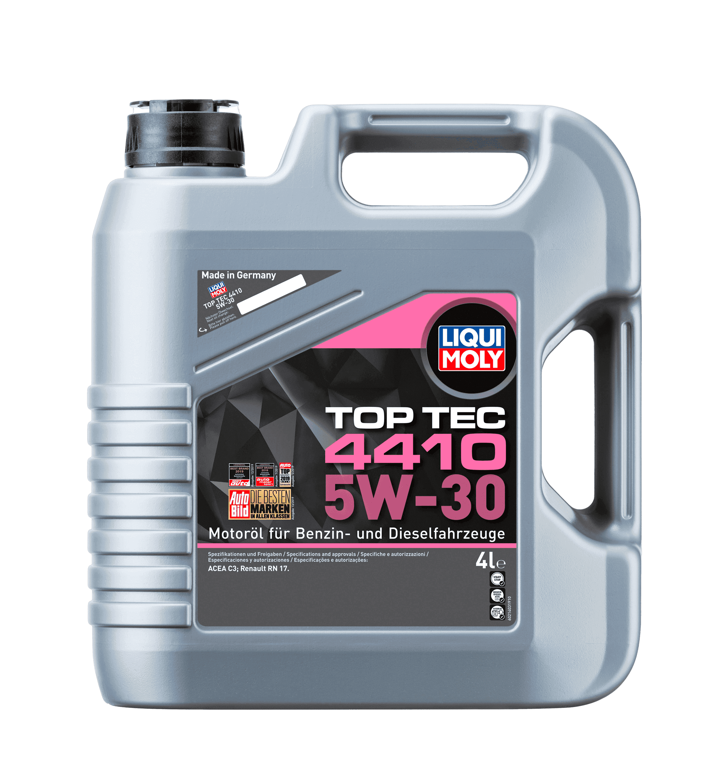 Моторное масло Liqui Moly Top Tec 4410 5W-30, 4л